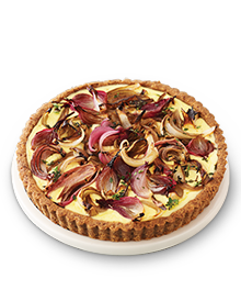 Savory Roast Onion Tart April