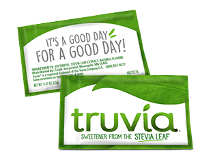 New Truvia Sachets